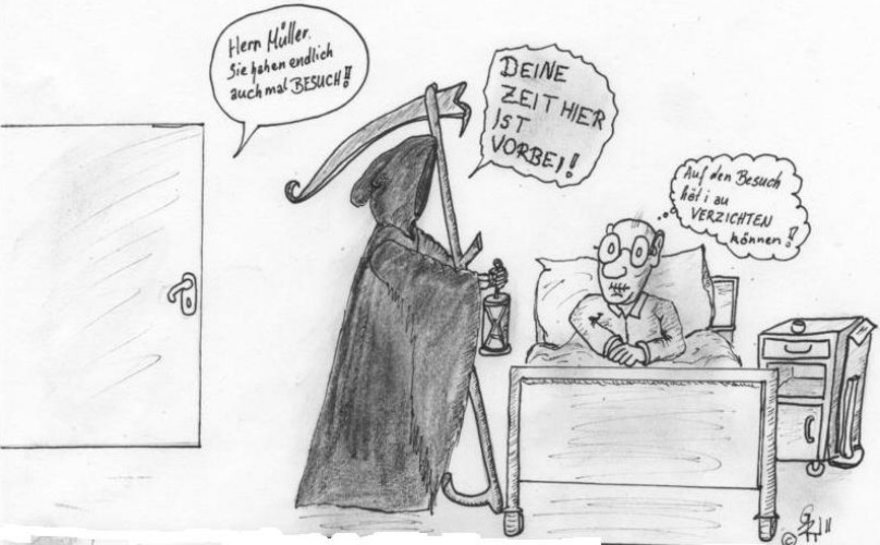 Gertrud R. Nacaski unerwarteter Besuch