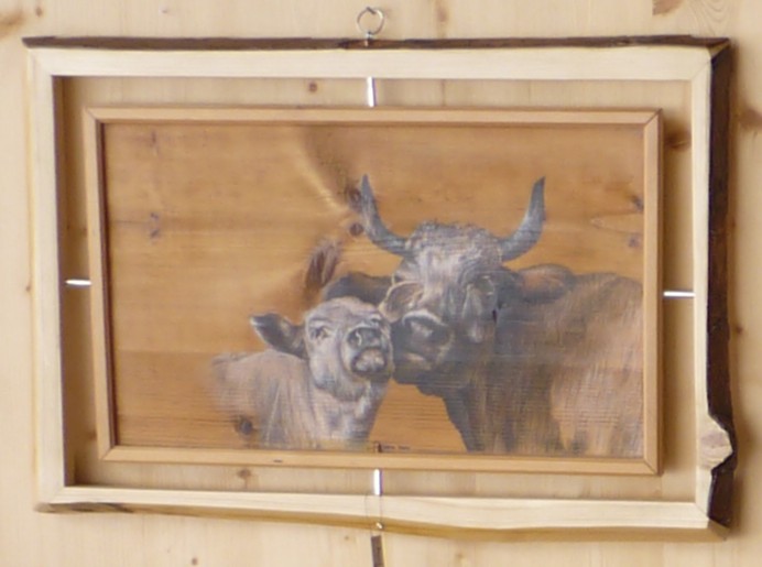 Marijan Hace Kuh mit Kalb