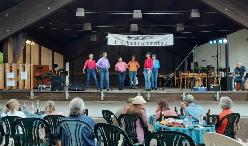 Clogging Dance Gruppe mit Heike Bornemann