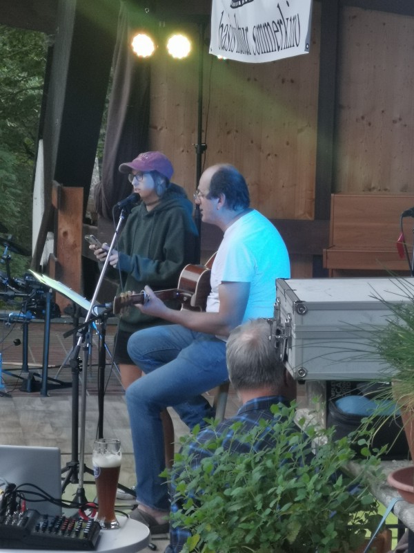 Vanessa Gamper und Gerhard Bauer